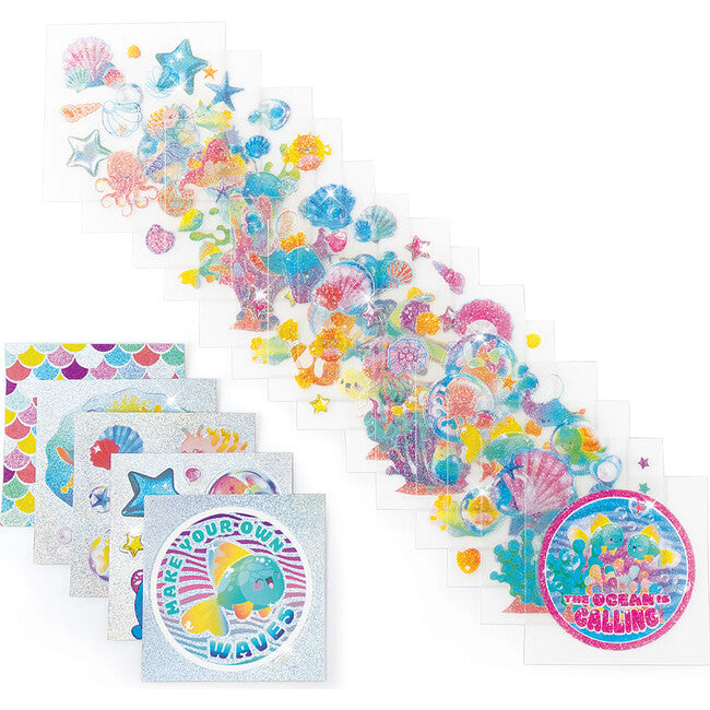 Aquatic - Fantasy Sticker Set activity books Aquatic - Fantasy Sticker Set Aquatic - Fantasy Sticker Set Make It Real