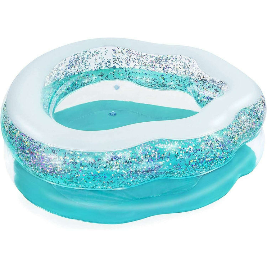 Sparkle Shell Kiddie Pool 150x127x43cm Kids Inflatables Sparkle Shell Kiddie Pool 150x127x43cm Sparkle Shell Kiddie Pool 150x127x43cm Bestway