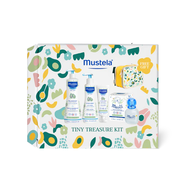 Mustela Box With Pouch Pastel