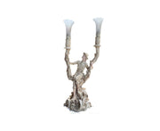 Chandelier Style Lamps in Ivory Resin