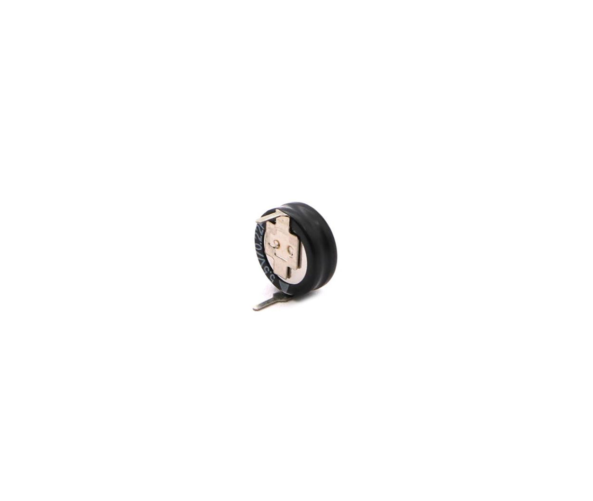 Super Capacitor Battery 5.5V 0.22F Horizontal