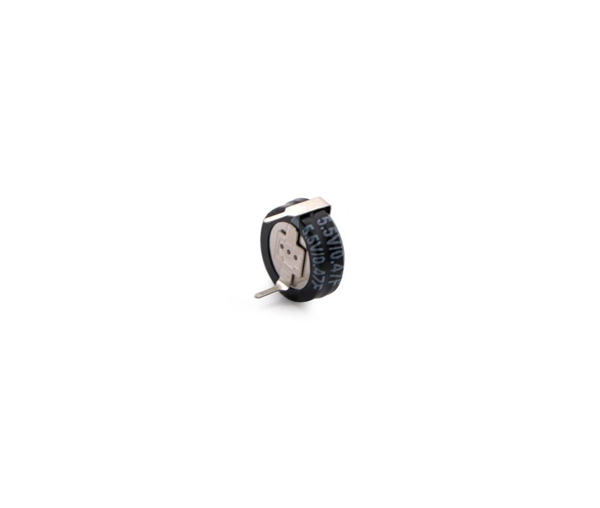 Super Capacitor Battery 5.5V 0.47F Horizontal