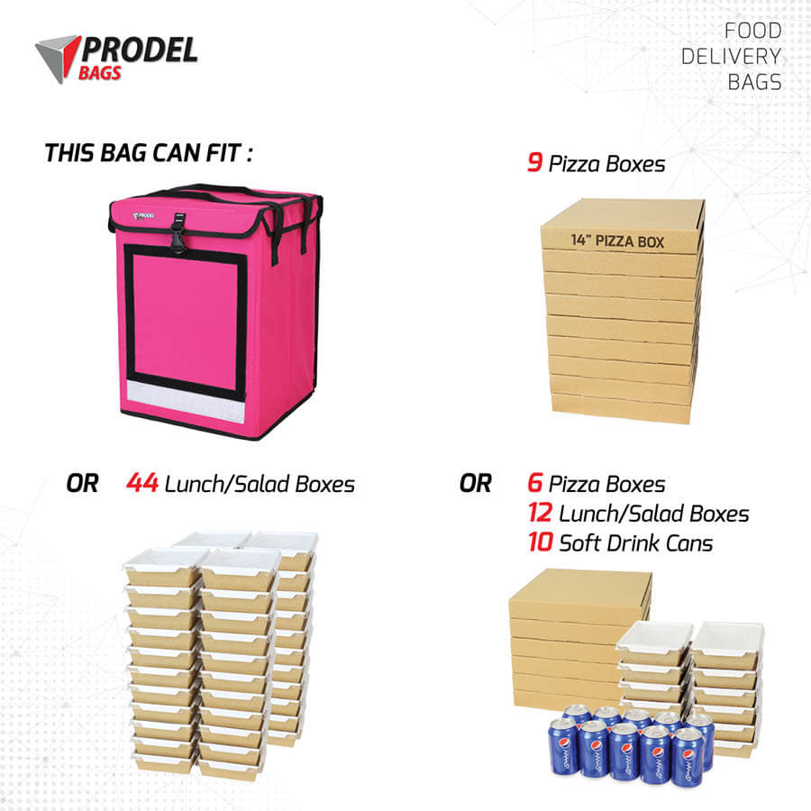 PRODEL Swift LT Food Delivery Backpack Foldable Hard Sides