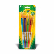 Crayola Assorted Paintbrushes, Set of 5 by Crayola