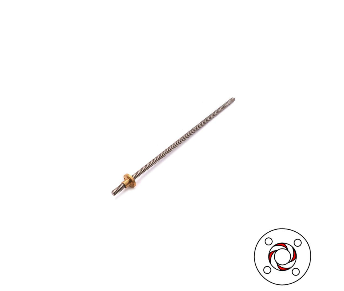 3D Printer Parts - T-type Stepper Motor Screw - T8 - 300mm
