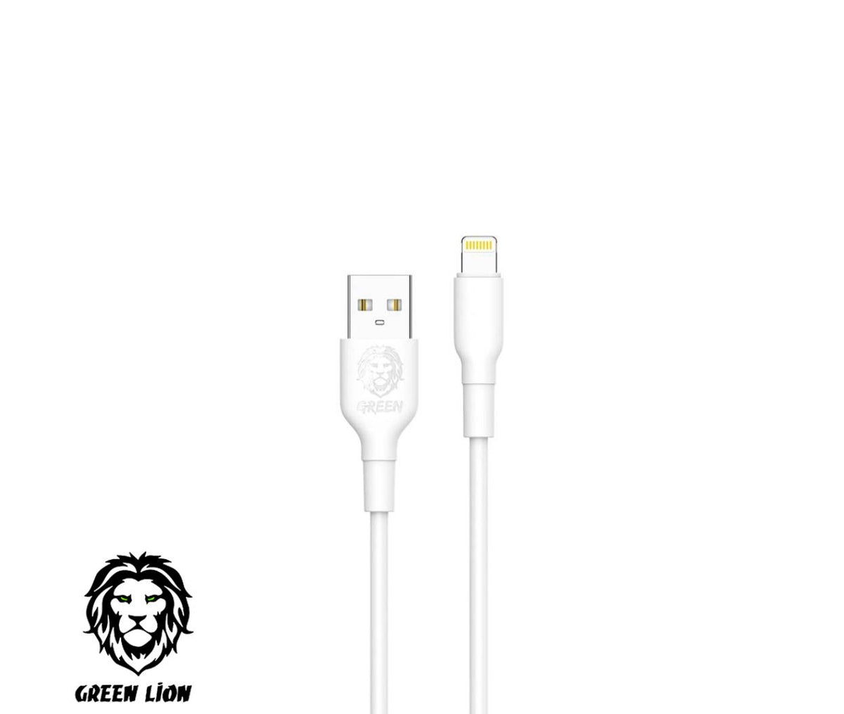 Mobile Cable Data & Charging USB-A - Lightning Fast Charging 3m Green Lion