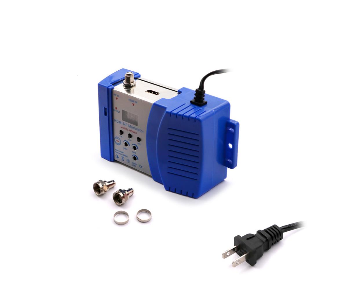Audio Video RF Modulators HDMI & F Type to F Type Female VHF & UHF 220V AC