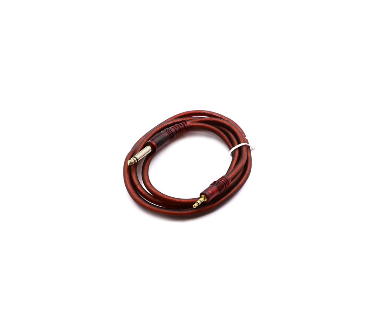 Audio Cable Jack Mono Male 6.3mm - Stereo Male 3.5mm 1.5m