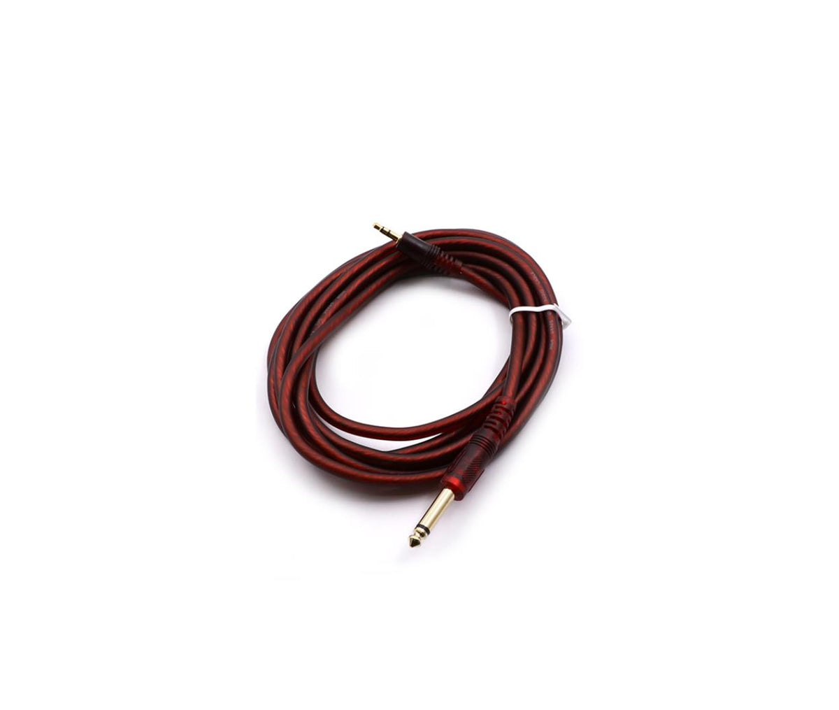 Audio Cable Jack Mono Male 6.3mm - Stereo Male 3.5mm 3m