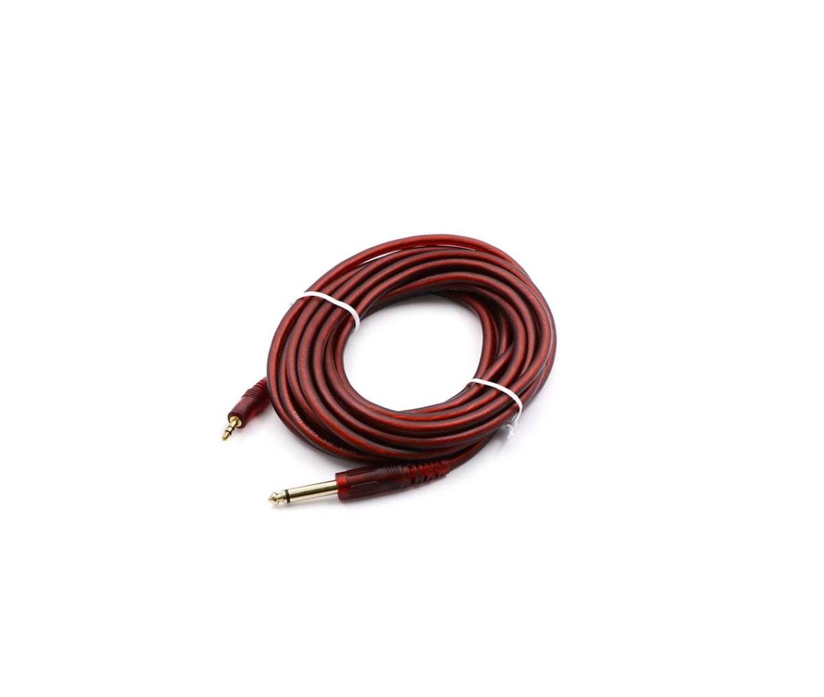 Audio Cable Jack Mono Male 6.3mm - Stereo Male 3.5mm 5m