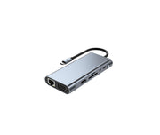USB-C to HDMI & VGA & 4x USB 3.0 & Ethernet RJ45 & SD PD TF Reader & Audio Adapter