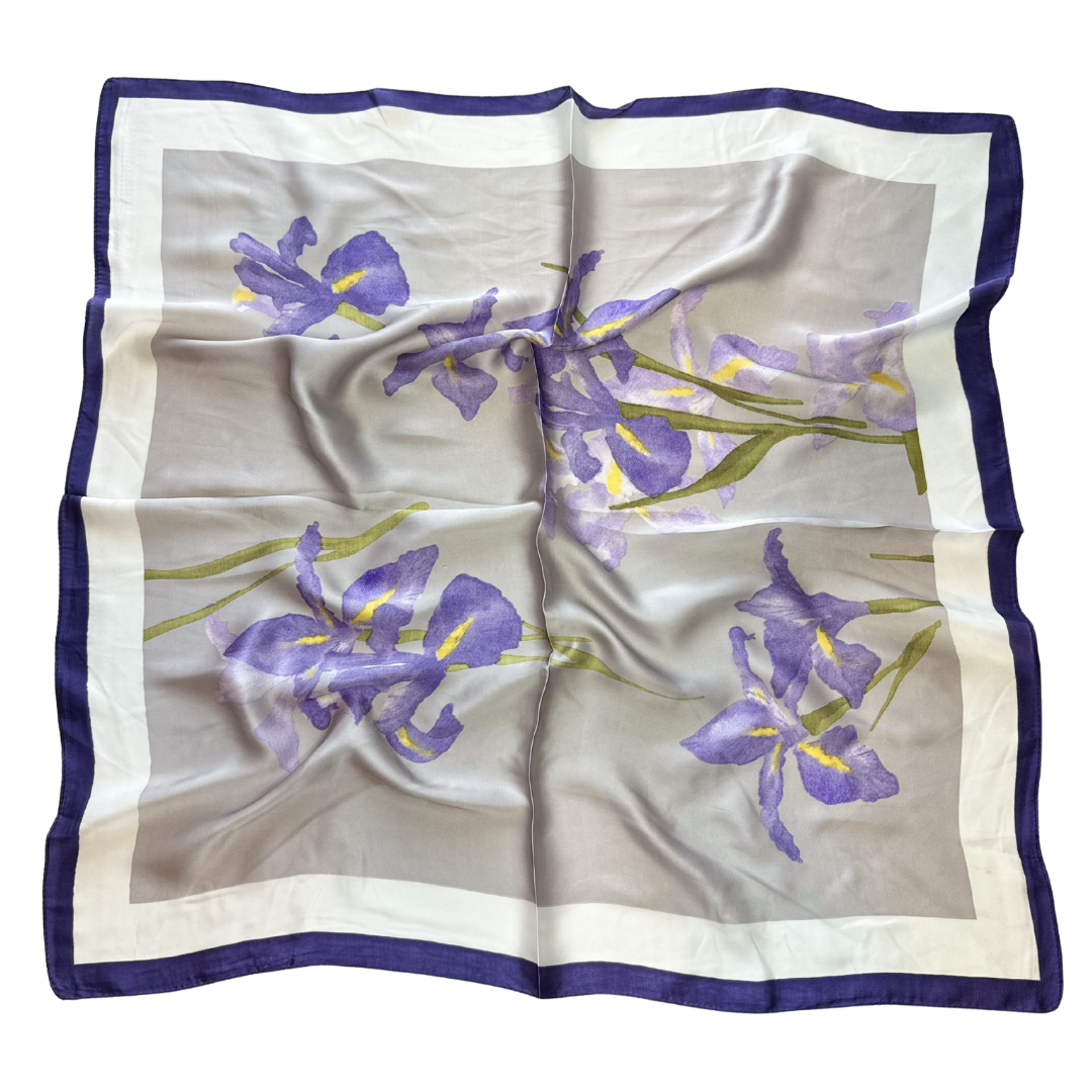 Iris d’Été- Grand Scarf
