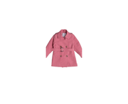 Girl Trenchcoat in Pink