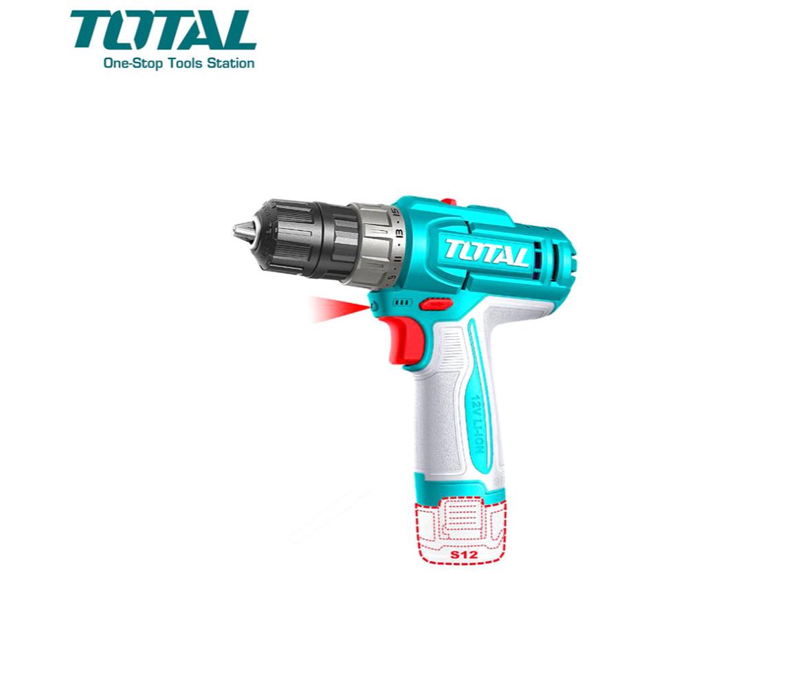 Total Cordless Compact Drill 12V