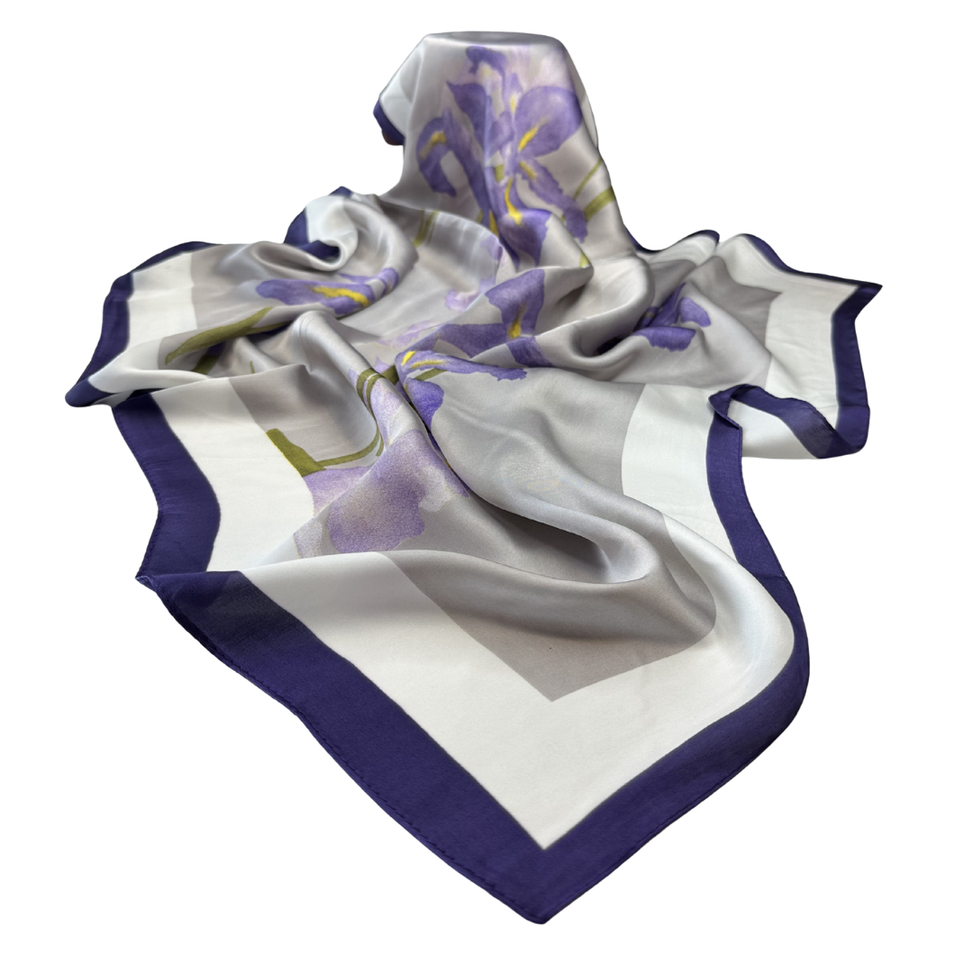 Iris d’Été- Grand Scarf