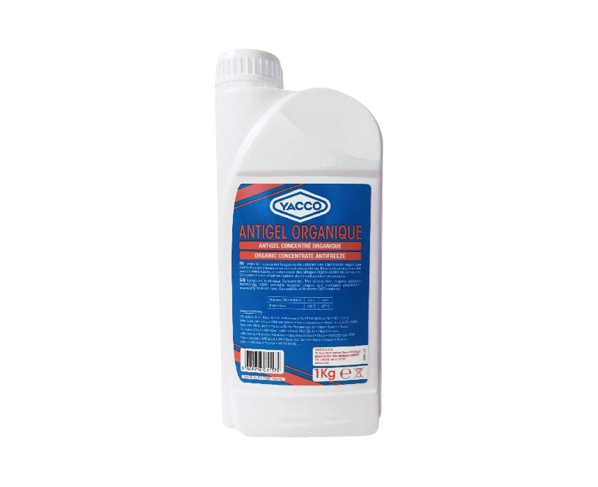 Yacco Organic Antifreeze and Coolant - 1 L