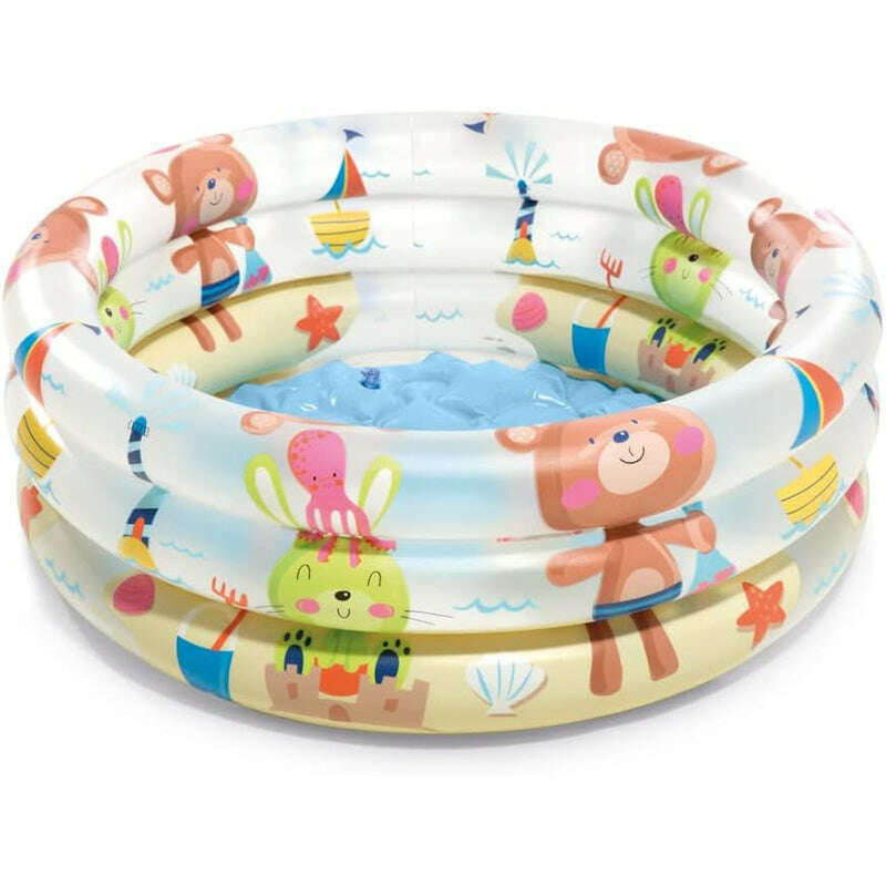 Dinosaur 3-Ring Baby Pool Kids Inflatables Dinosaur 3-Ring Baby Pool Dinosaur 3-Ring Baby Pool Intex