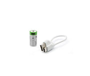 Lithium Li-ion Battery 3.7V 700mAh 1x CR123A USB-C