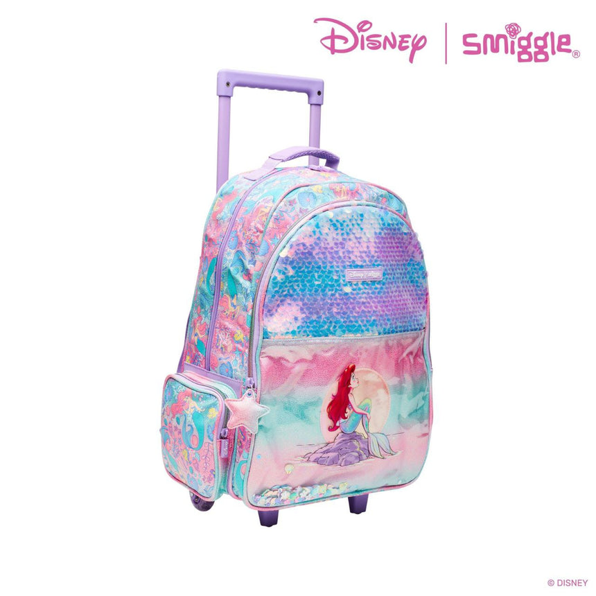 Smiggle Backpack | Light Up Wheels | Mermaid