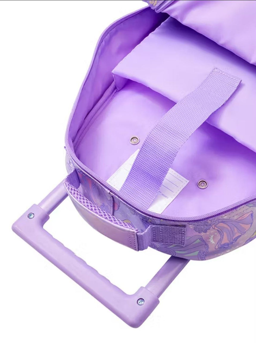 Smiggle Backpack | Light Up Wheels | Princess