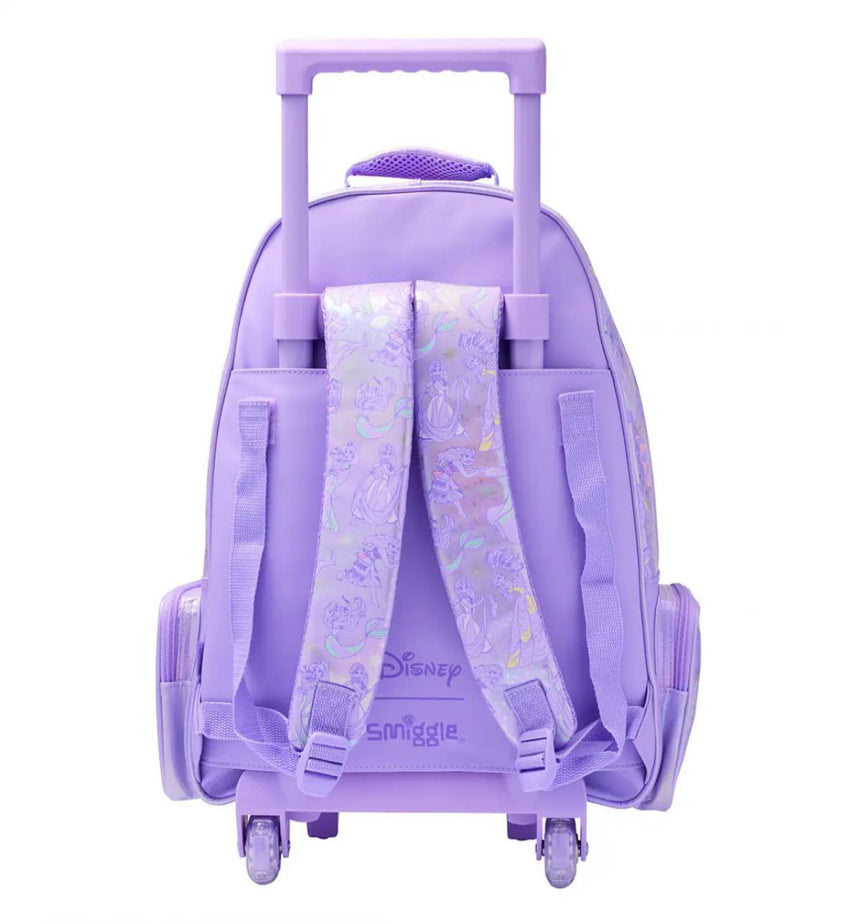 Smiggle Backpack | Light Up Wheels | Princess