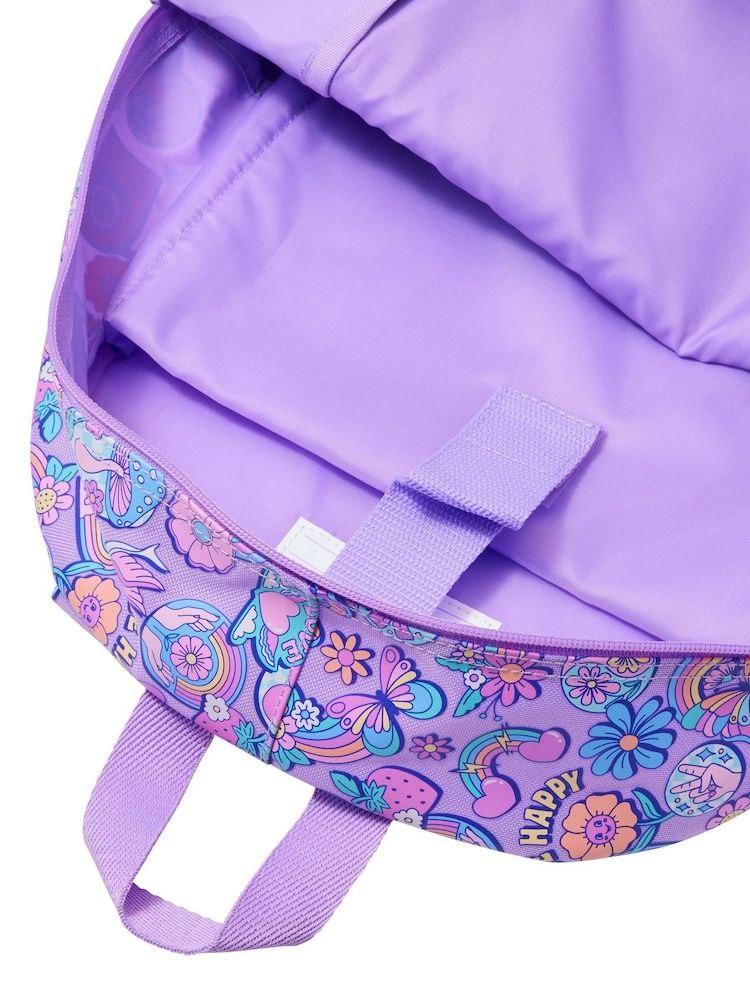 Smiggle Backpack Purple Butterfly | (G1-G3) | 42cm