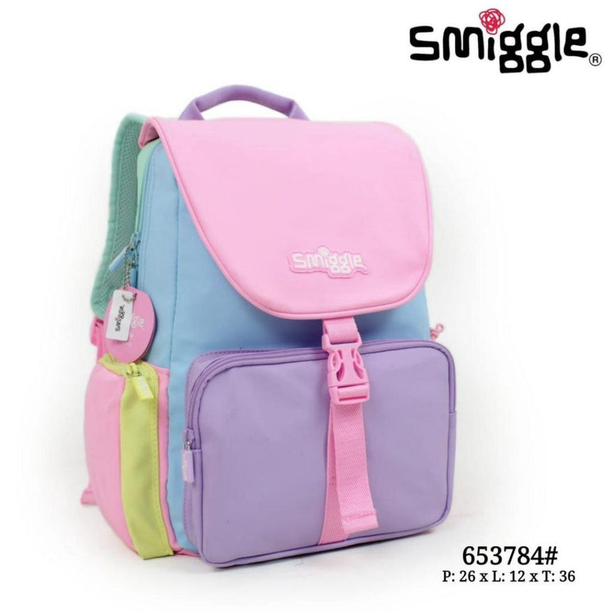 Smiggle Backpack Multicolor | (KG1-KG3) | 38cm