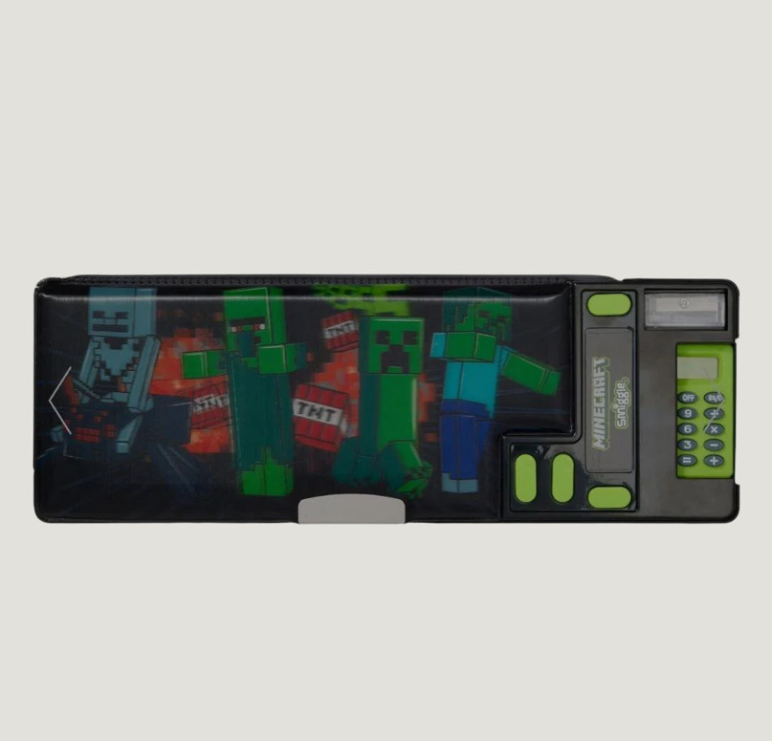 Smiggle Pencil Case | Pop Out | Minecraft