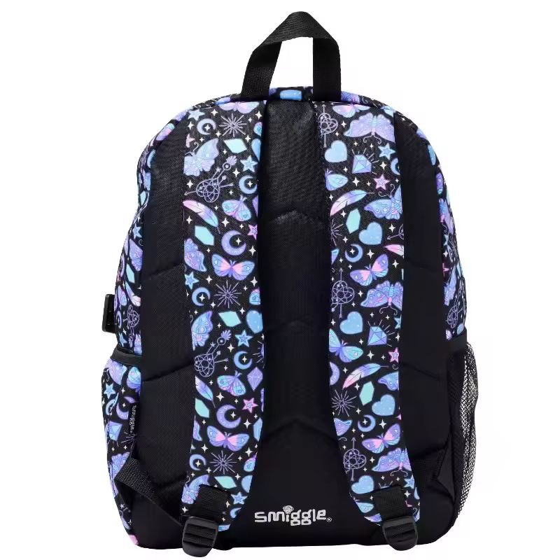Smiggle Backpack Purple Butterfly | (G1-G3) | 42cm