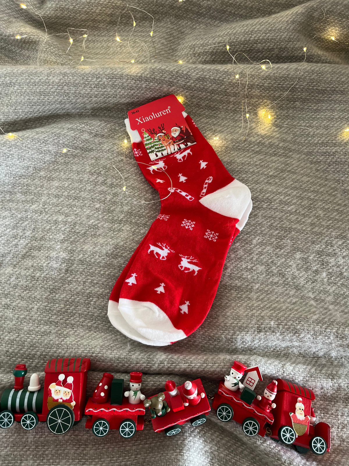 Christmas Cotton Socks 36-41 cm
