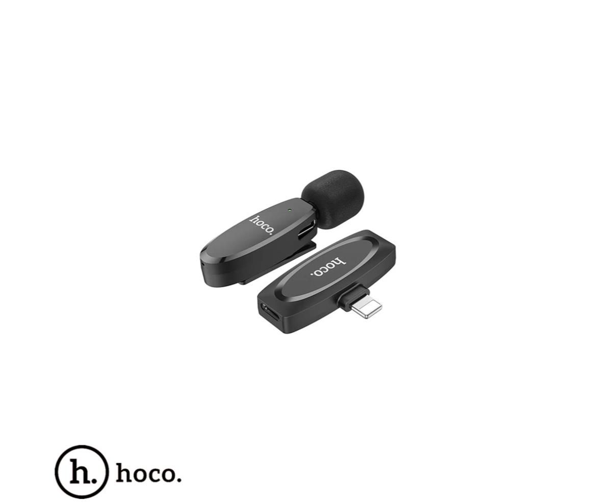 Hoco L15 Wireless Lavalier Microphone Lightning