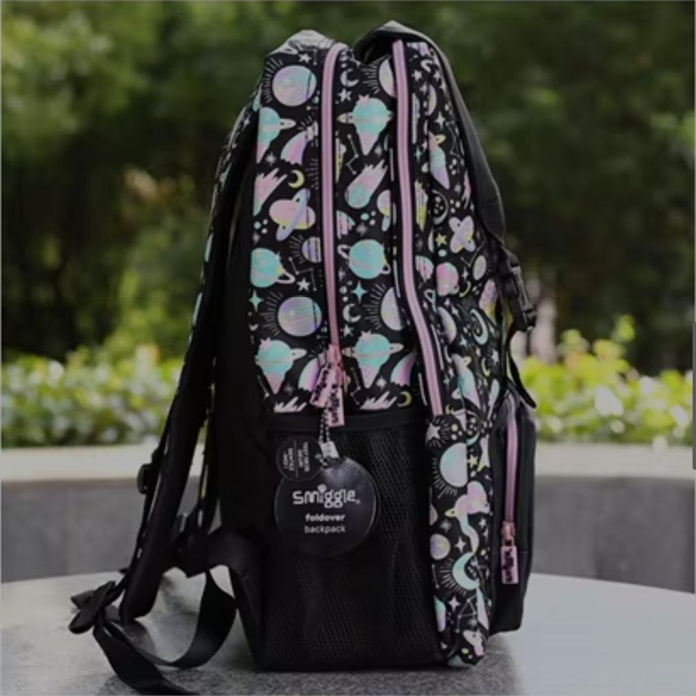 Smiggle Backpack Black Icecream | (G1-G3) | 42cm