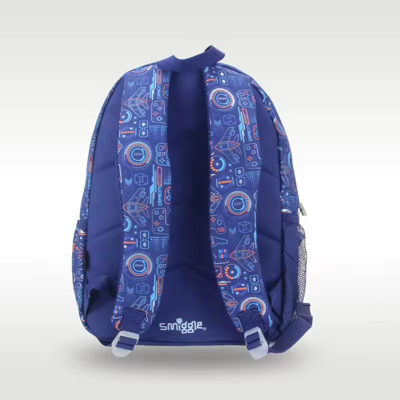 Smiggle Backpack Blue Game | (G1-G3) | 42cm