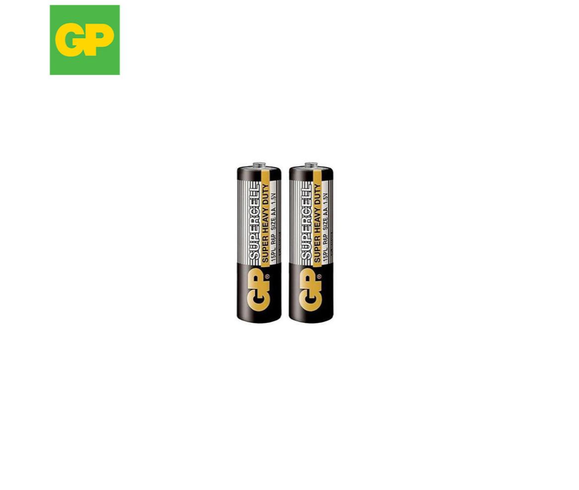 GP Heavy Duty Battery AA 1.5V 2 Pcs