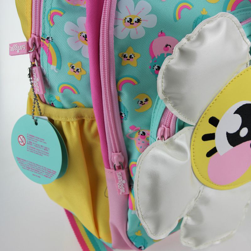 Smiggle Backpack Flower Rainbow | (KG1-KG3) | 38cm