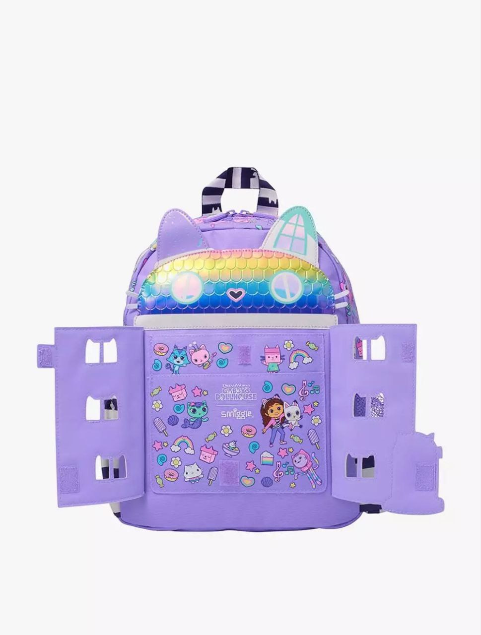 Smiggle Backpack Gabby'S Dollhouse 38cm