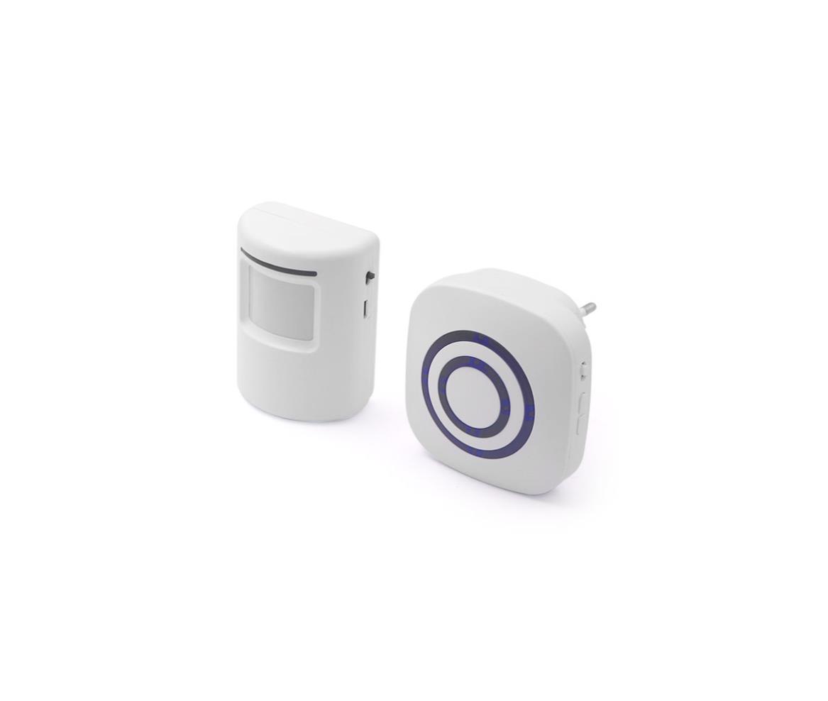 Doorbell Wireless - PIR - 38x Melody - 1Rx+1Tx - 70M