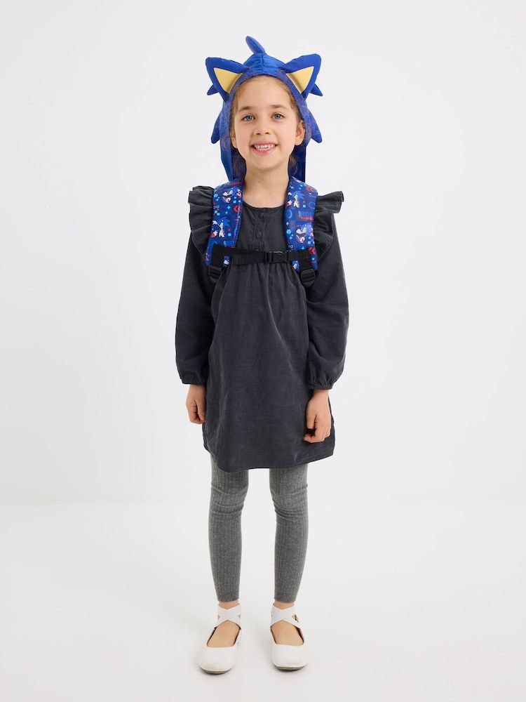 Smiggle Backpack Sonic Hoodie 38cm