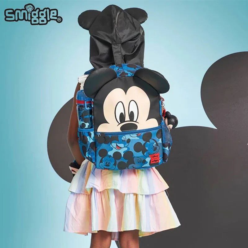 Smiggle Backpack Mickey Mouse | Hoodie | (KG1-KG3) | 38cm