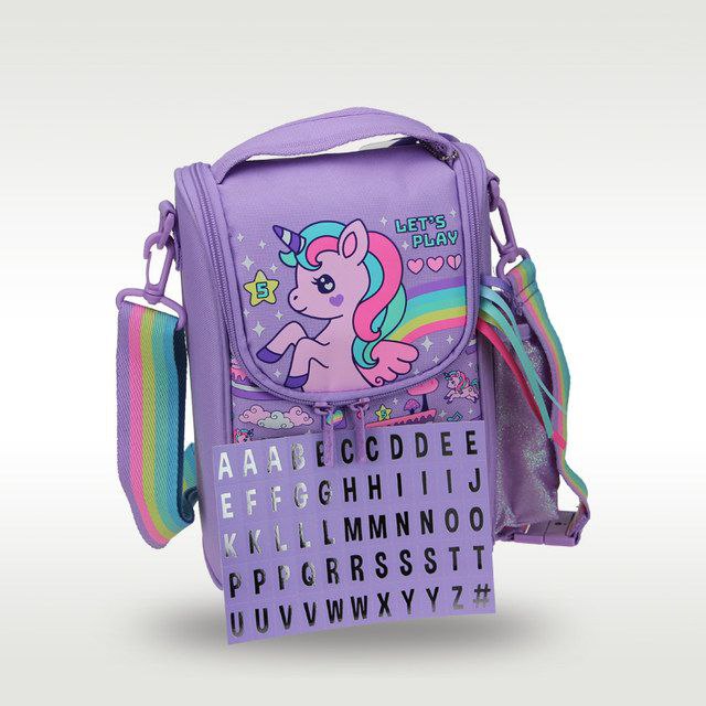 Smiggle Lunch Bag | Shoulder Straps | unicorn | 26×18×12cm
