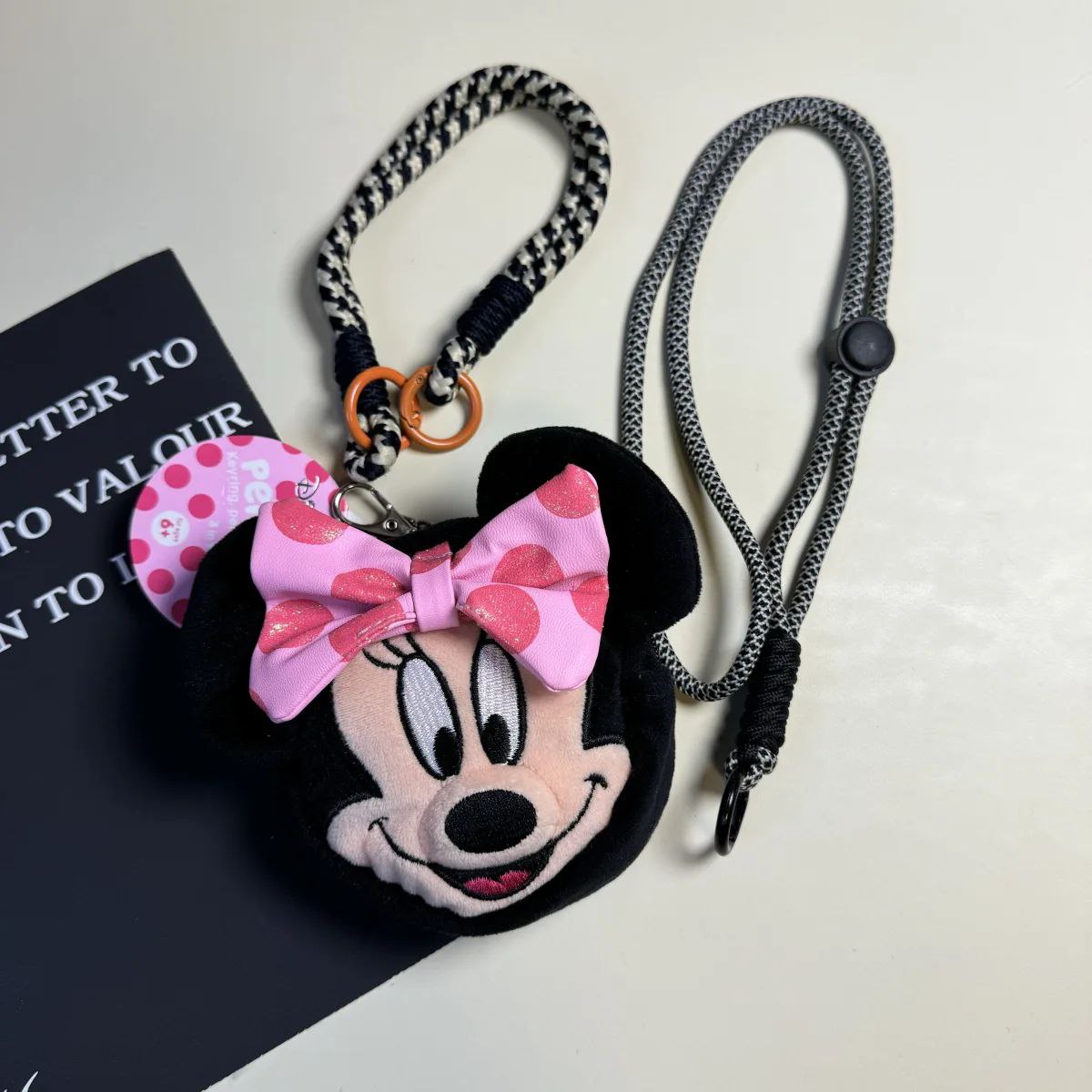 Smiggle Plush - Keychain - Minnie Mouse