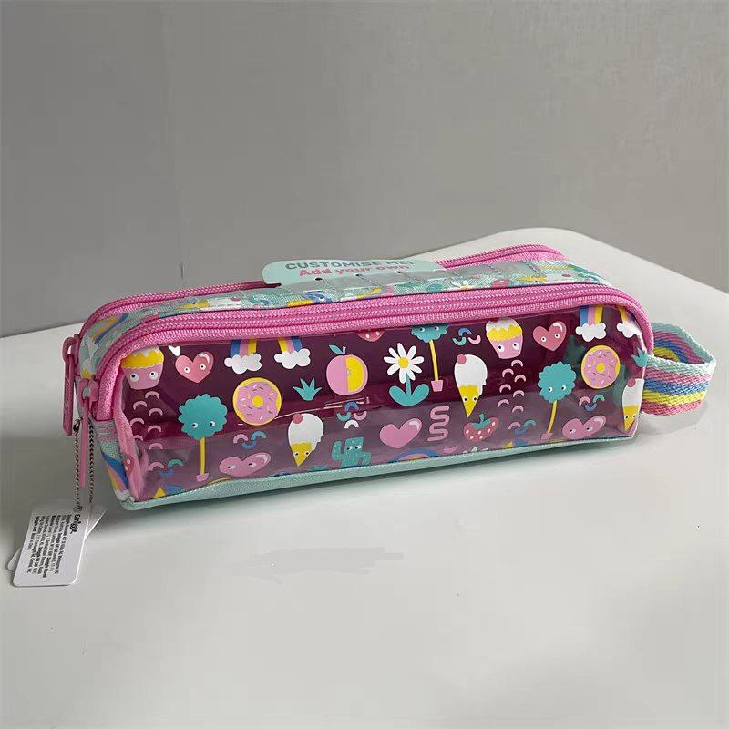 Smiggle Pencil Case | Small | Rainbow | Icecream