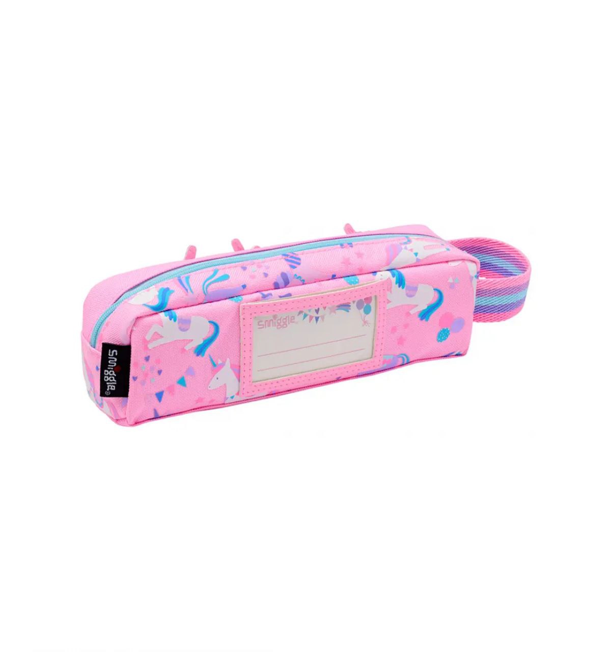 Smiggle Small Pink Unicorn Pencil Case 22cm