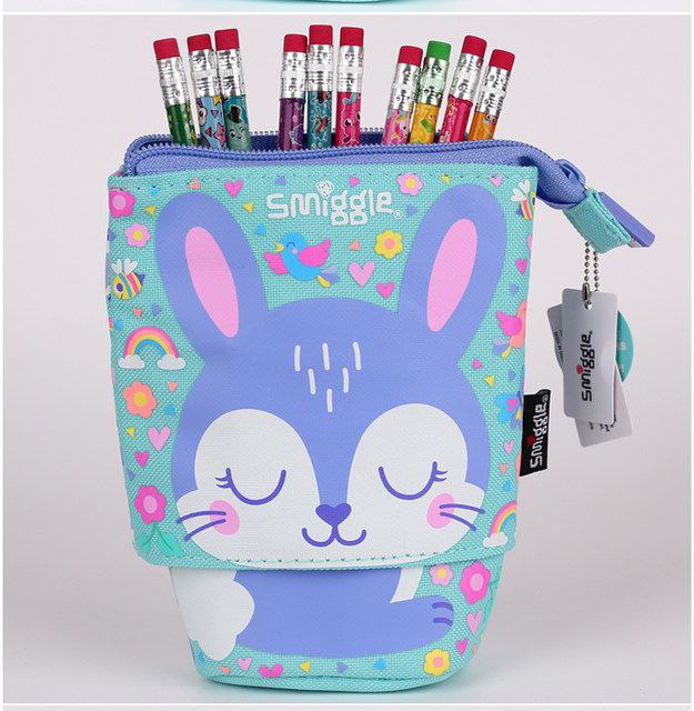 Smiggle Pencil Case | Slide | Blue Rabbit