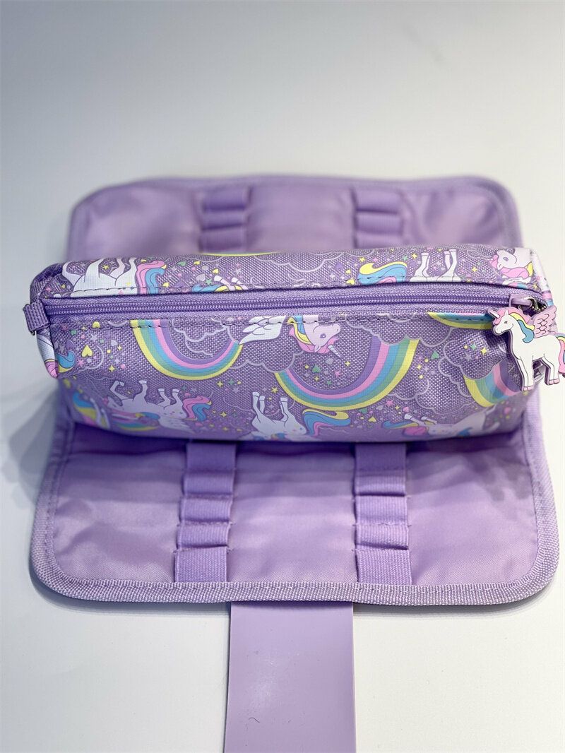 Smiggle Pencil Case | Purple | Unicorn