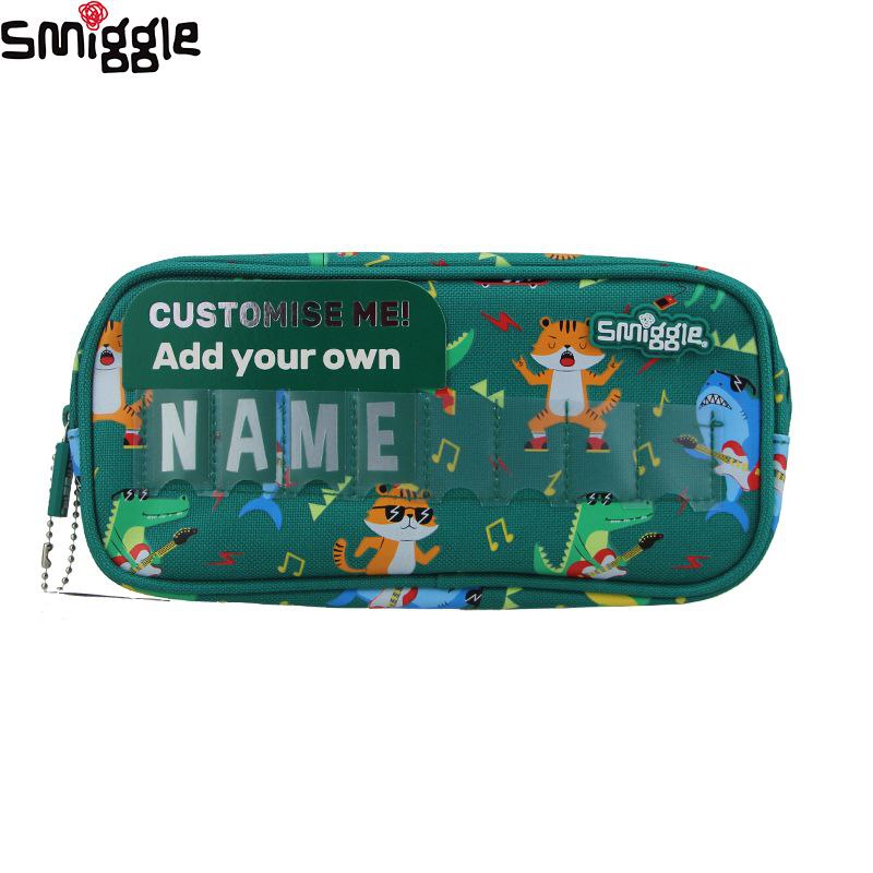 Smiggle Pencil Case | Green | Animal