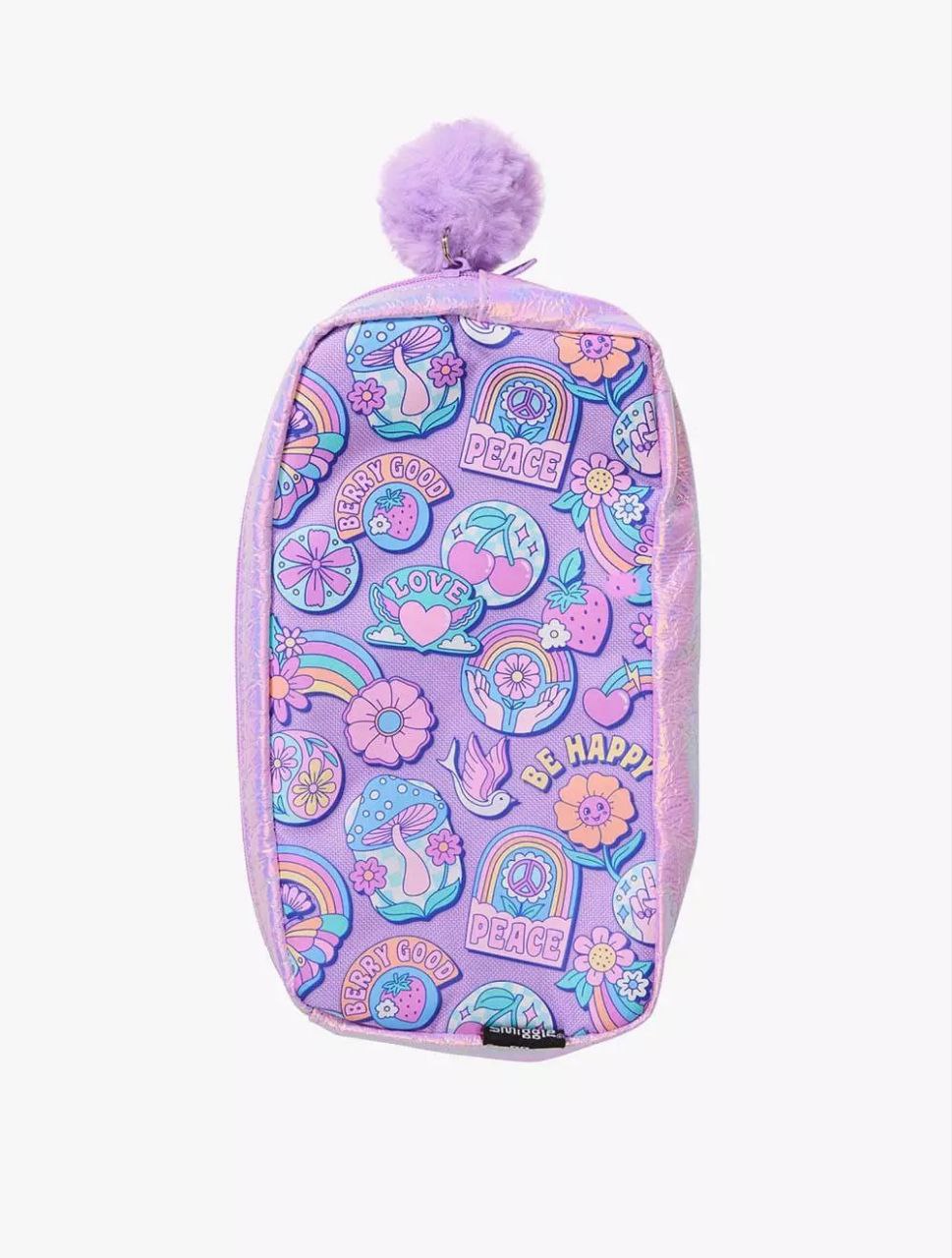 Smiggle Pencil Case | Purple Butterfly