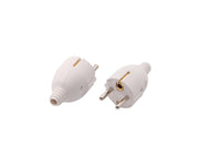 Electric Plug - EU - Rubber - 4.8mm - 10A