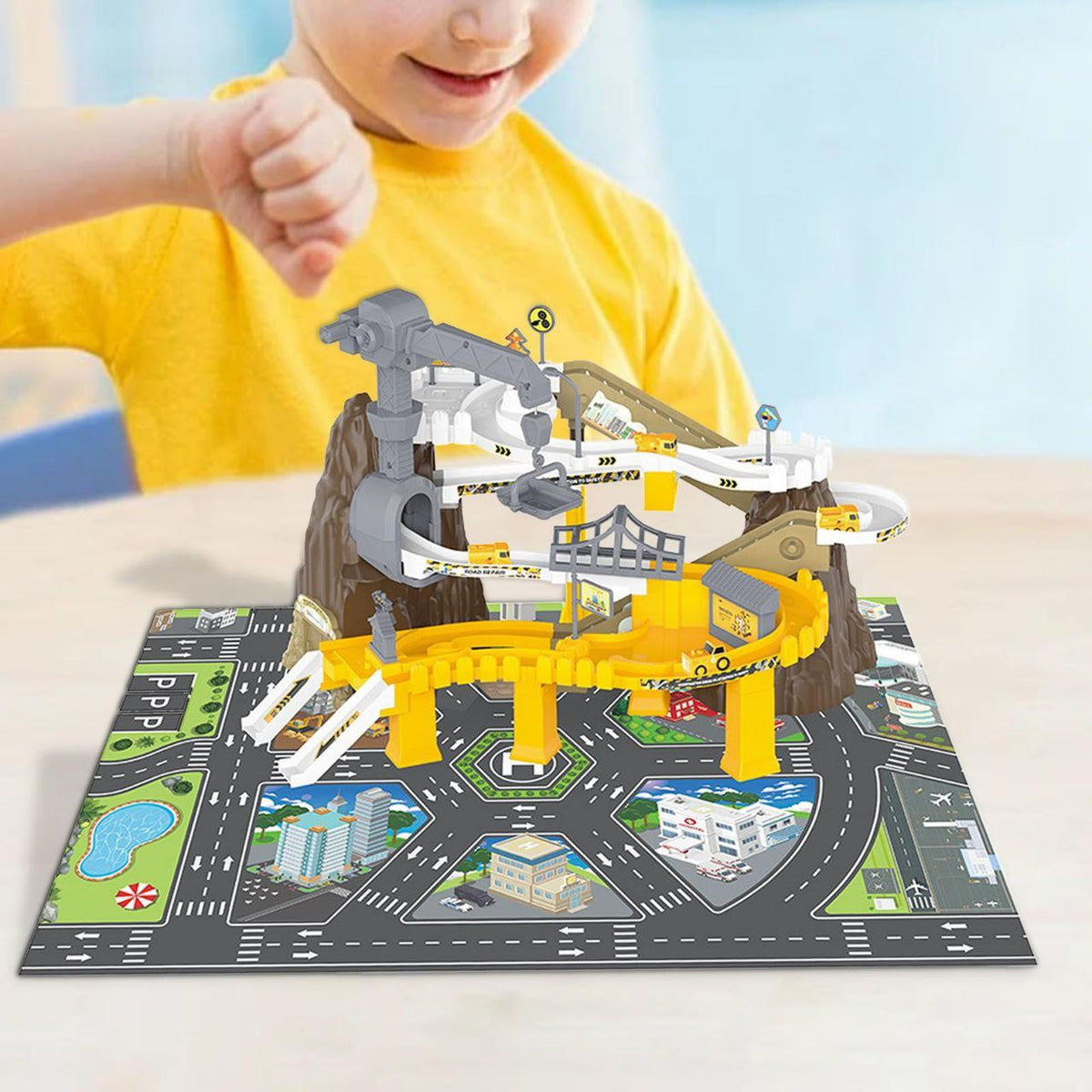 Engineering Carriage Track Toy For Kids