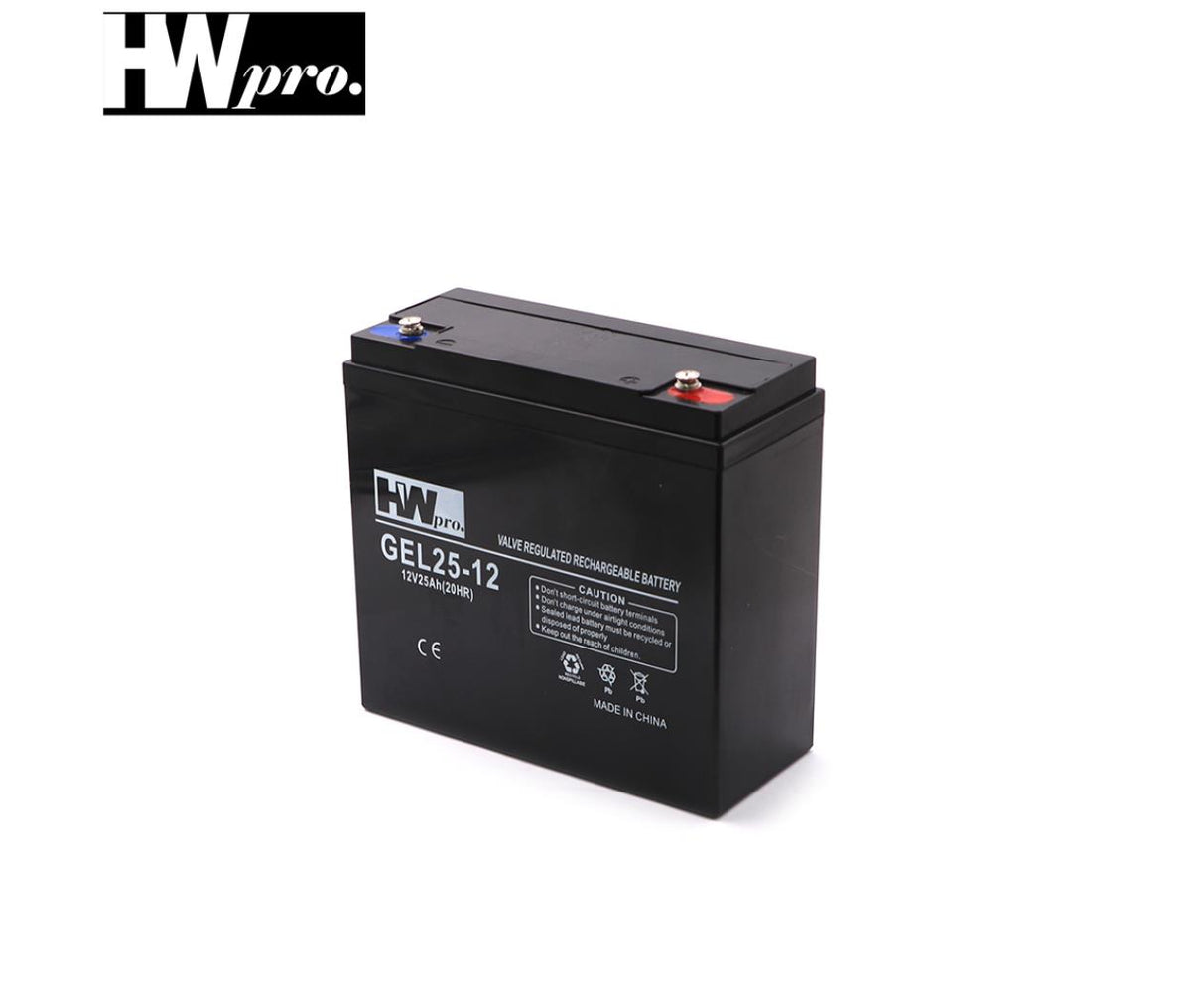 HW 12V 25Ah Lead Acid Battery
